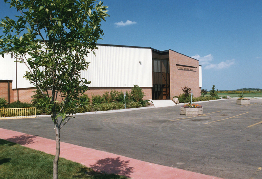 The Black Gold Centre in 2009 before it was renovated and opened as the Leduc Recreation Centre