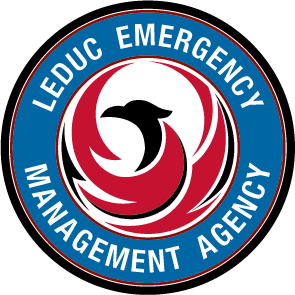 Image of the Leduc Emergency Management Agency crest