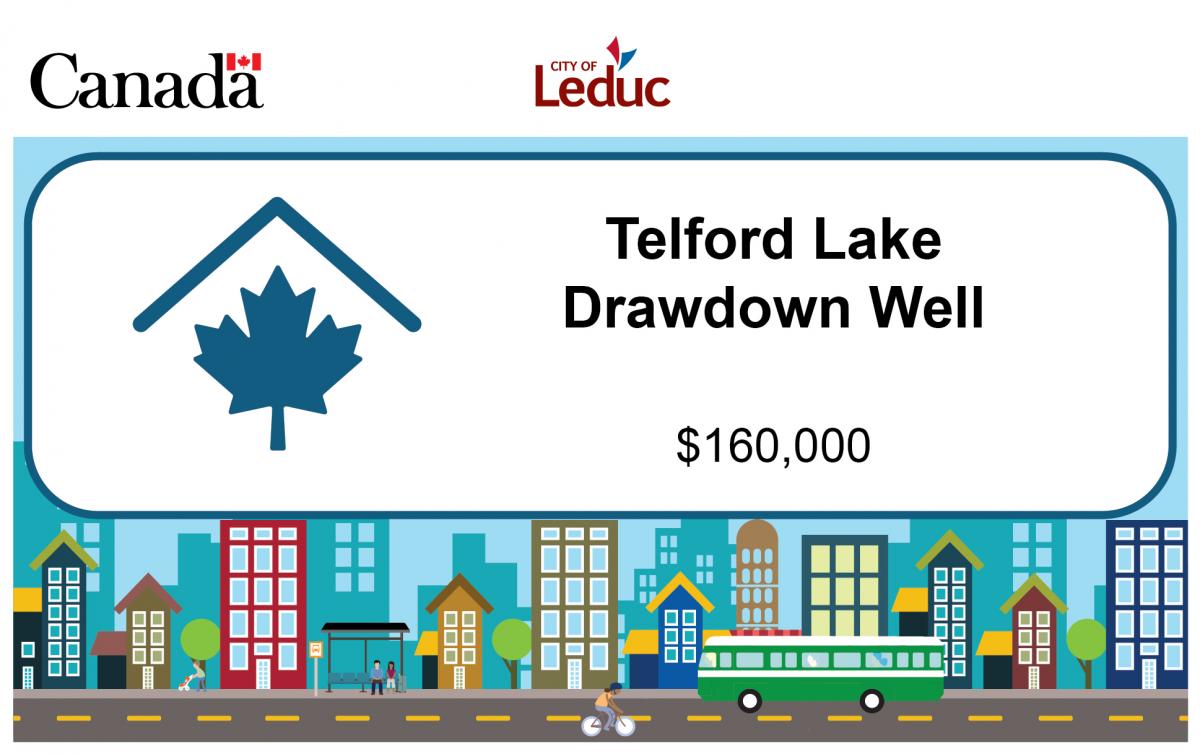 Telford Lake Drawdown Well Federal investment grant