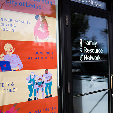 Family Resource Network building in City of Leduc